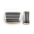 For Porsche Cayenne 3rd E3 9YA 9YB 2019~2024 Car Accessories Car Foot Fuel Accelerator Brake Pedals Cover Car Rest Pedal Cover