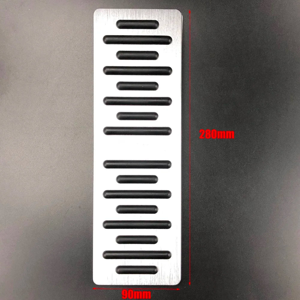 For Audi E-Tron Q4 / Porsche Macan Macan S 2019- Car Styling Accessories Foot Rest Accelerator Fuel Gas Pedal Brake Pedal Cover