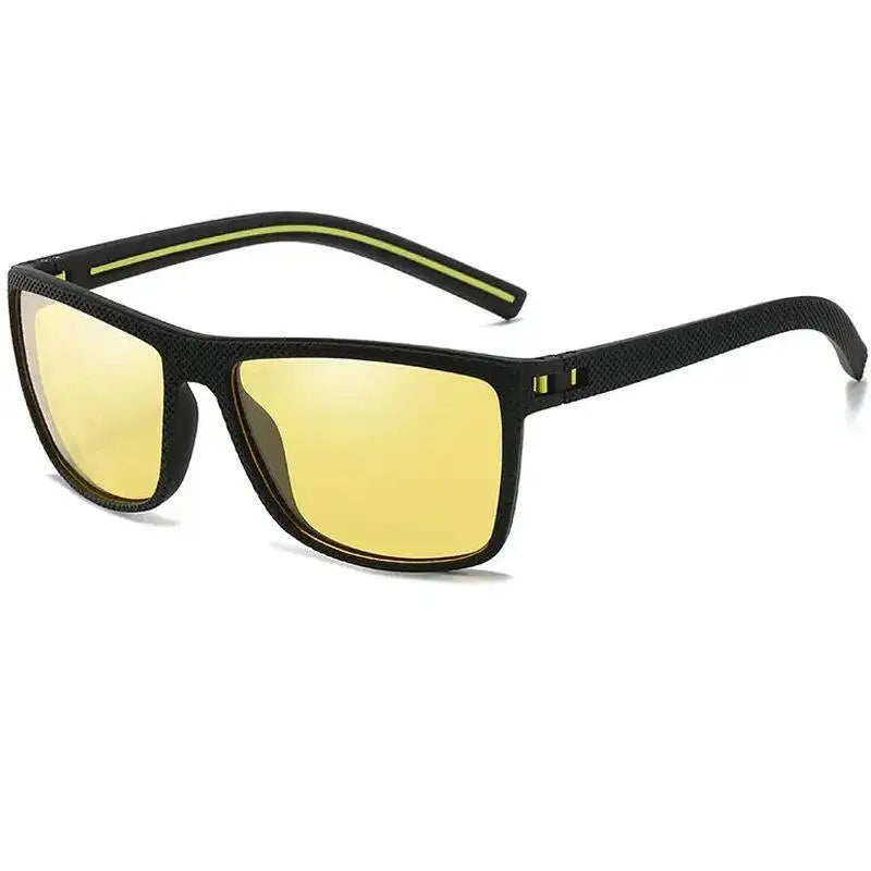 Square Polarized Tortoiseshell Colored Lenses Trendy Sunglasses for Unisex Adult Lightweight Full Rim Frame