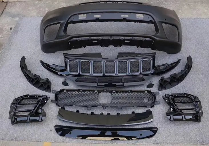 Bodykit for Jeep Grand Cherokee 2014-2021 Upgrade to 2022 SRT-8 Kit High Quality Hood Bonnet Bumper Grill Car Accessories