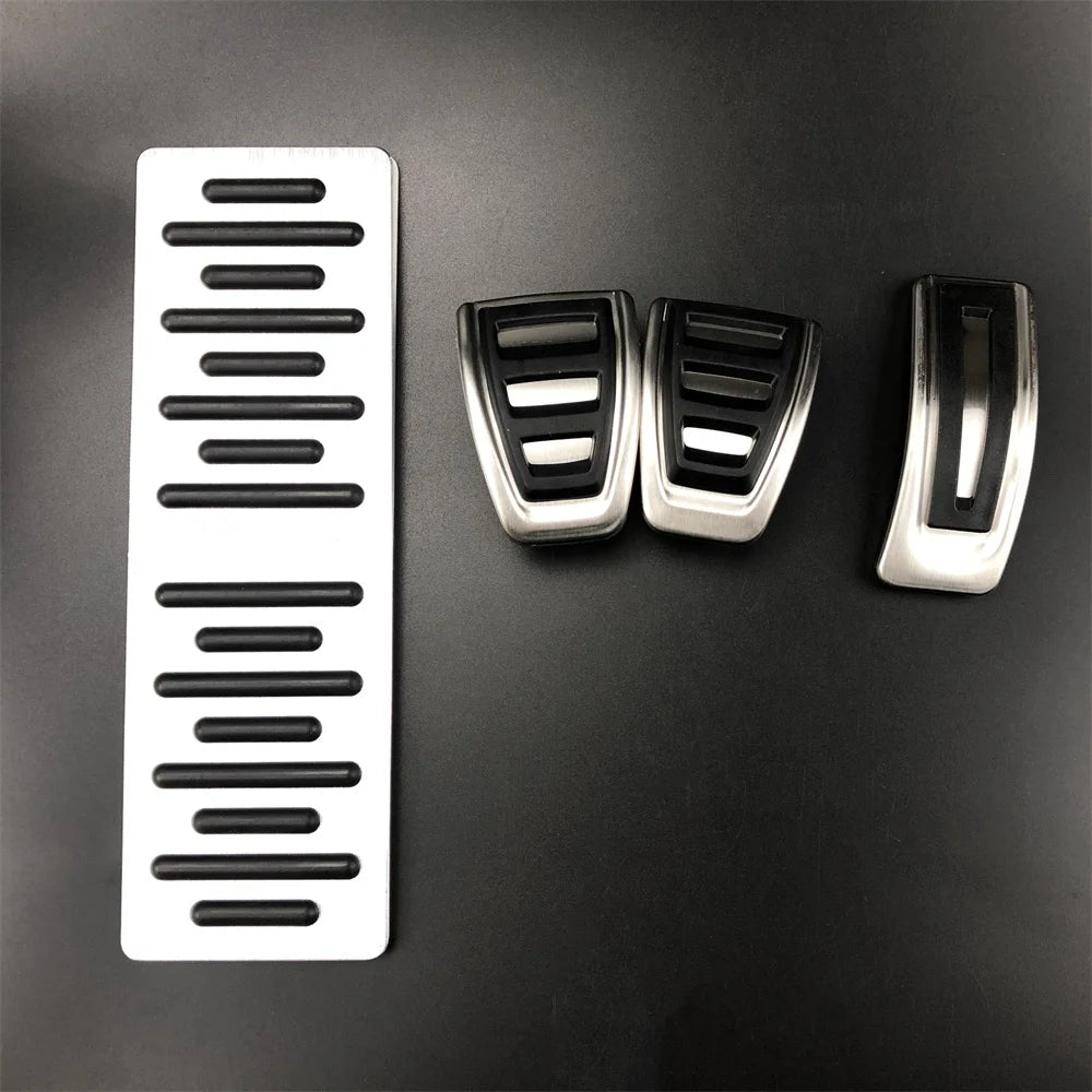 For Audi E-Tron Q4 / Porsche Macan Macan S 2019- Car Styling Accessories Foot Rest Accelerator Fuel Gas Pedal Brake Pedal Cover