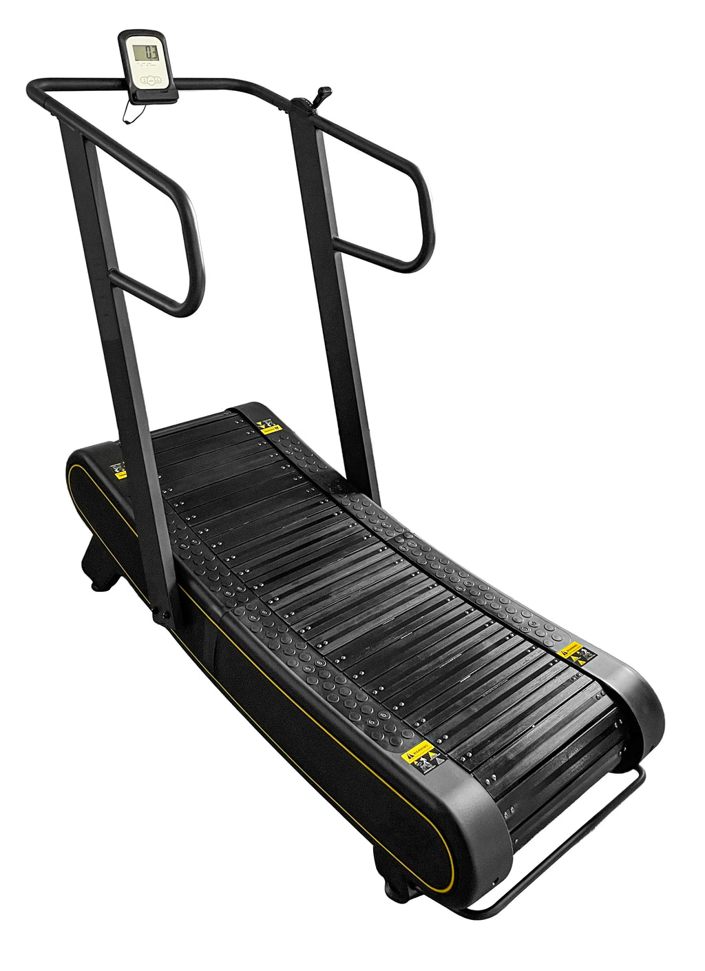Curved Unpowered Home Fitness Treadmill  Multi-Exercise Mode Gym Mechanical Treadmill Manual Heart Running