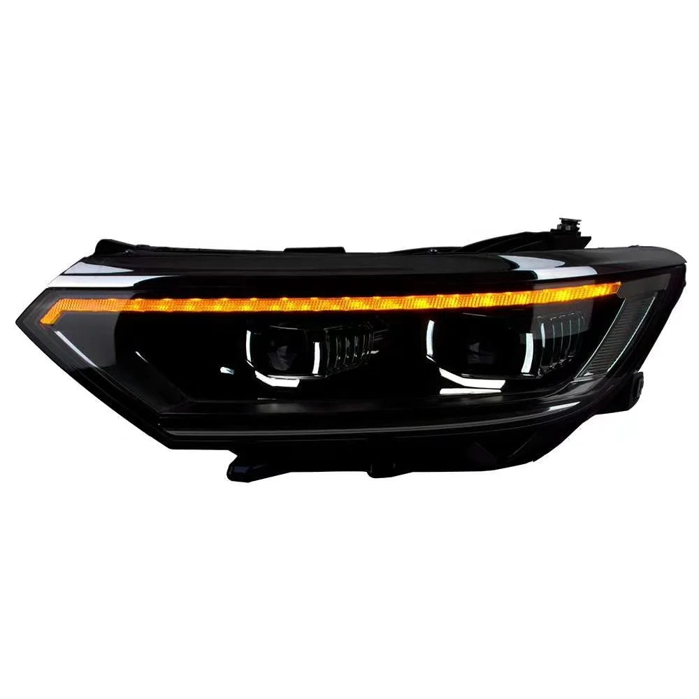 Car Accessories Blue Light of Headlight for V W PASSAT  /MAGOTAN B8 2016- 2018LED  Headlamp Used for Aotu  Modified Cars