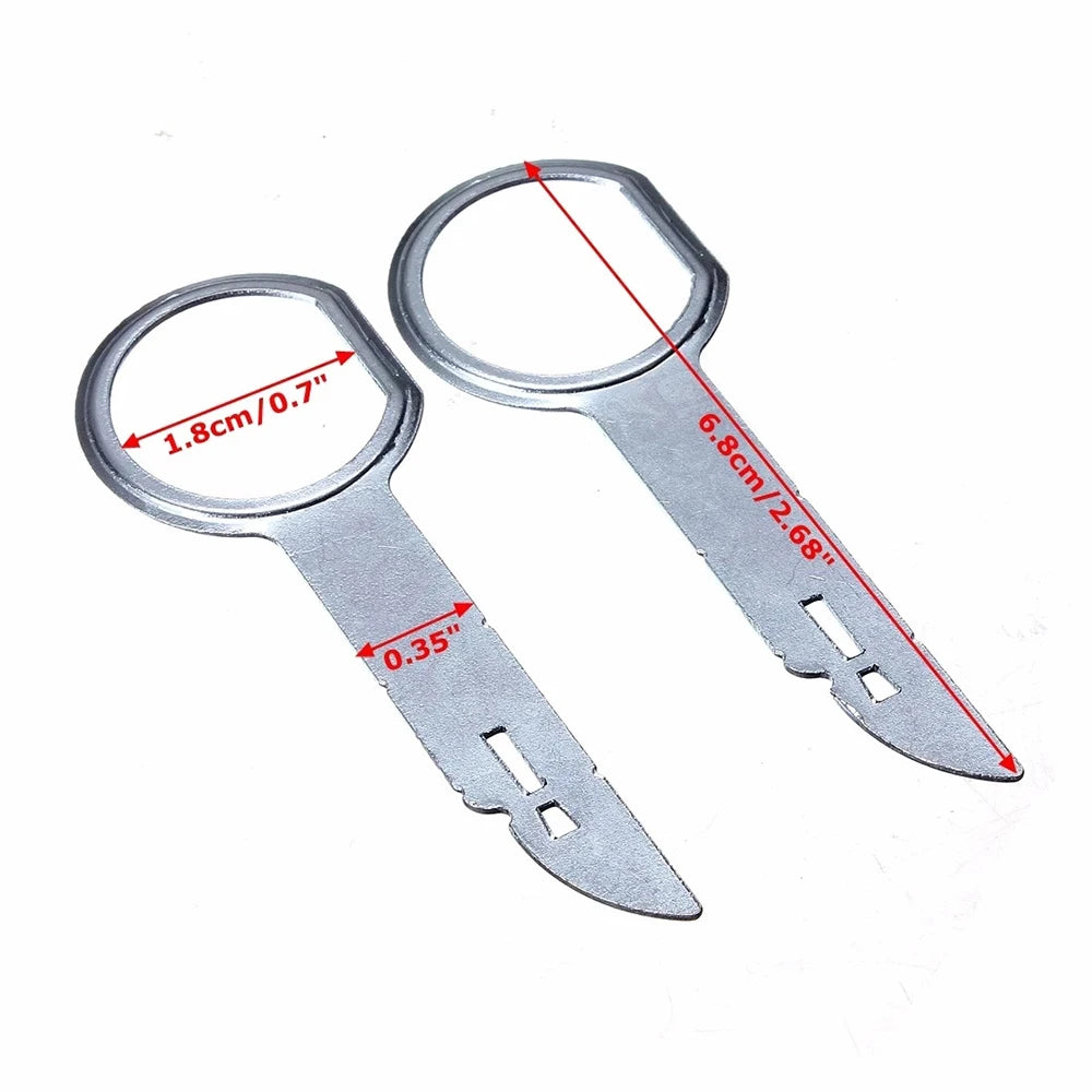 4Pcs Radio Removal Stereo Key Release Pin Head Unit O  Practical Extraction s for VW  Car Accessories