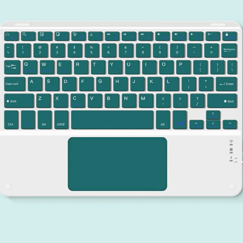Tablet Covers & Cases Wireless 10\" Touchpad Keyboard for IOS Android for Windows System Tablet PCs Scissor Mechanical Optical