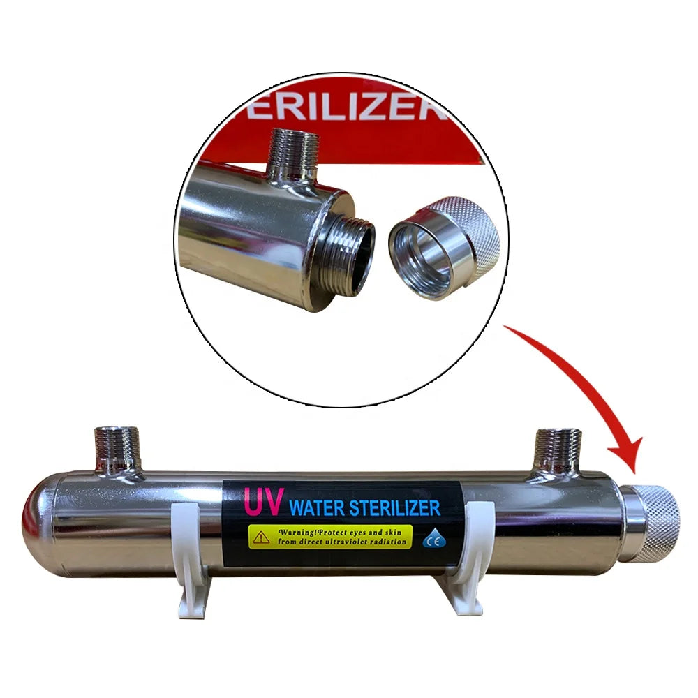 Reverse Osmosis System  Water Treatment Equipment 16W  Uv Water Sterilizer