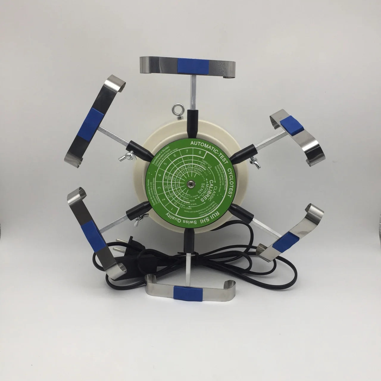 Watch Repair Tools 6 Arms Automatic Cyclotest Watch Winder for Watchmaker Testing Mechanical Watch Tester Tools