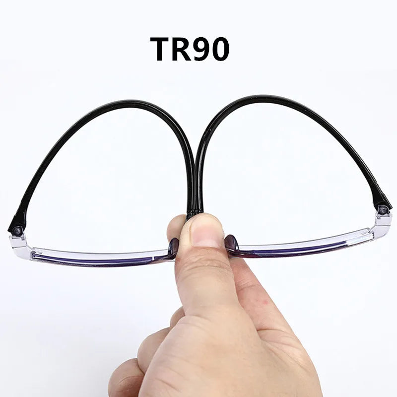 IENJOY Half-frame Reading Glasses Gafas de lectura para hombres High Quality Business Glasses Presbyopic Eyeglasses 1.0 2.0 3.0
