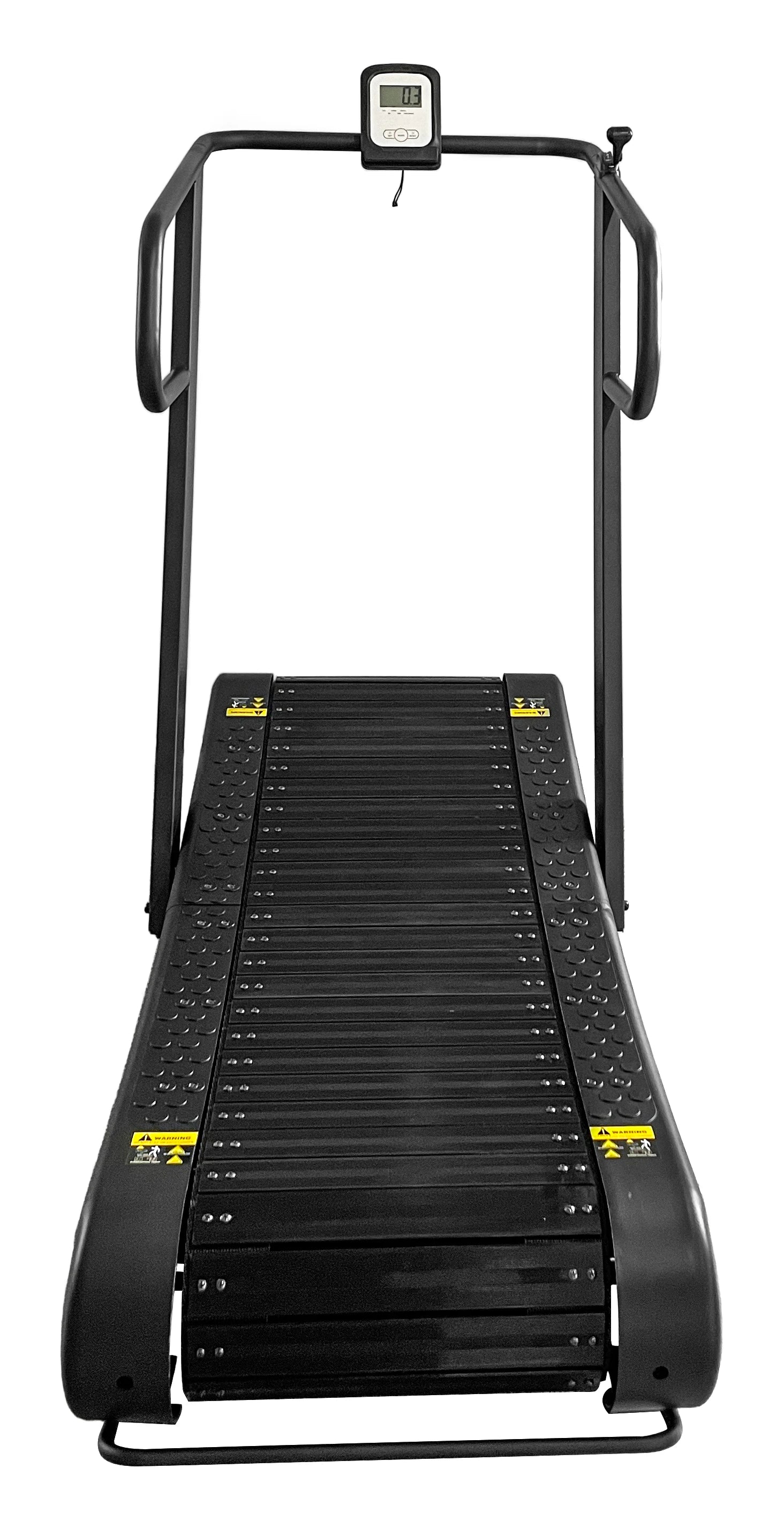 Curved Unpowered Home Fitness Treadmill  Multi-Exercise Mode Gym Mechanical Treadmill Manual Heart Running