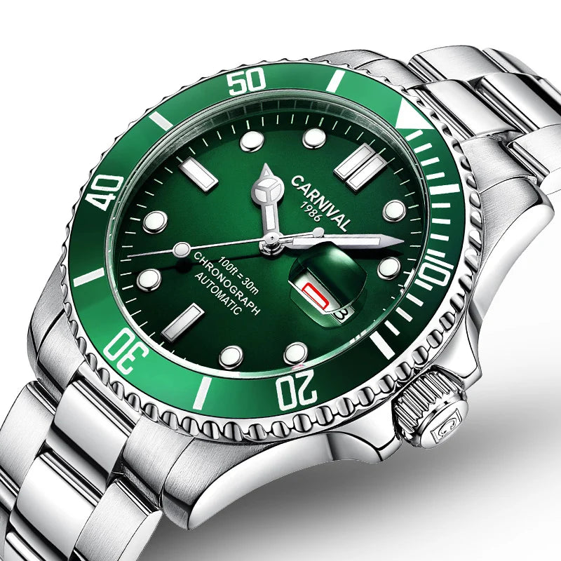 Wholesale OEM Luxury Designer High Quality Men's Sport Fashion Waterproof Mechanical Watch Repeater Miyota Stainless Steel Band