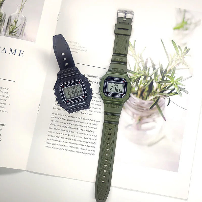 2025 Military Sport Watch Waterproof  LED Digital Watches for Men Fashion Electronic Wristwatch Male Clock Relogios de hombres