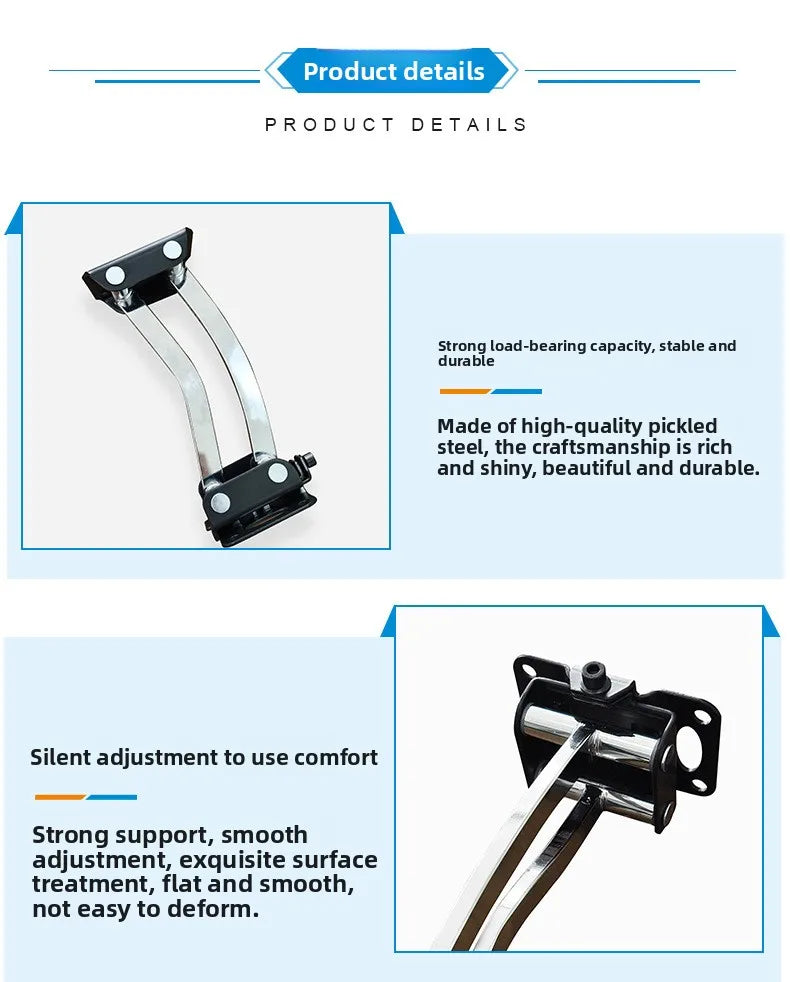 Functional Hardware for Sofa & Bed Detachable Forward & Backward Shift Hinge Mechanism with Backrest & Armrest Accessory