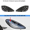 YU GUANG for Porsche 718 Cayman 982/Boxster 2016-2024 LED Headlights Matrix Style Headlamp Car Accessories Front Lights