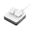USB-C Customized Keyboard Mini Copy Paste 2 3 Keys with RGB Light Multimedia Knob Mechanical Hot Swap Programmable Macro Keypads