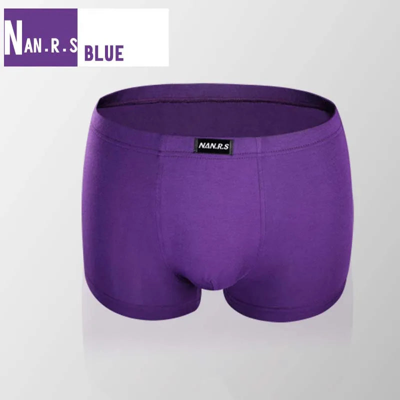 Men's Underwear Boxer Shorts Bamboo Fiber Solid Color Male Pants Breathable Underpants Boxer For Men Pantalones Para Hombres New