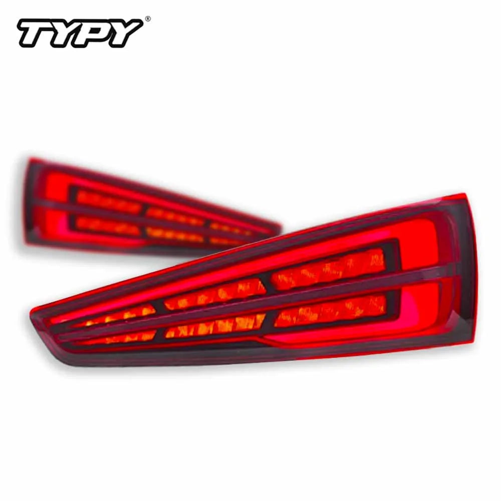 TYPY Car Tail Lights for Audi Q3 2013-2018 LED Car Tail Lamps Daytime Running Lights Dynamic Turn Signals Car Accessories