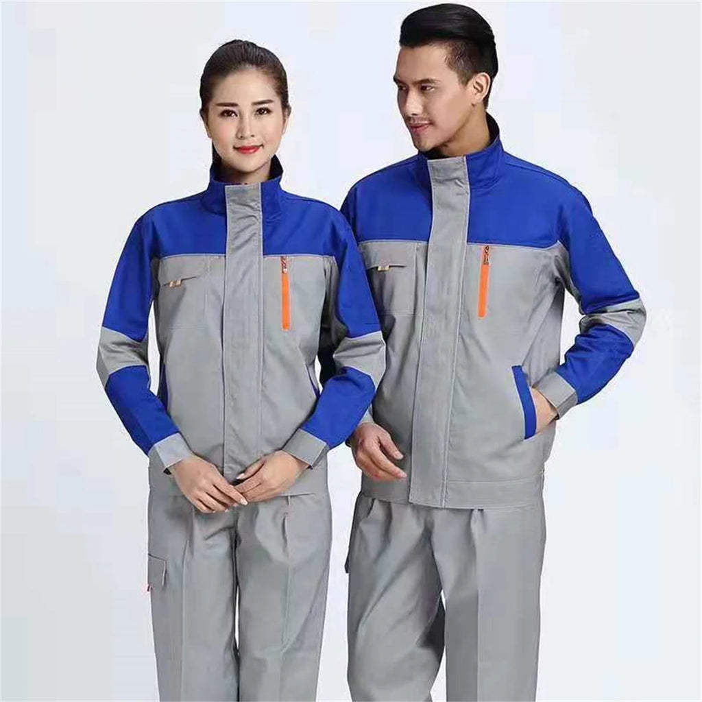Custom logo Labor protection Electrician Suit Winter Mechanic Plus Size Construction Long Sleeve Unisex Breathable Work Clothes
