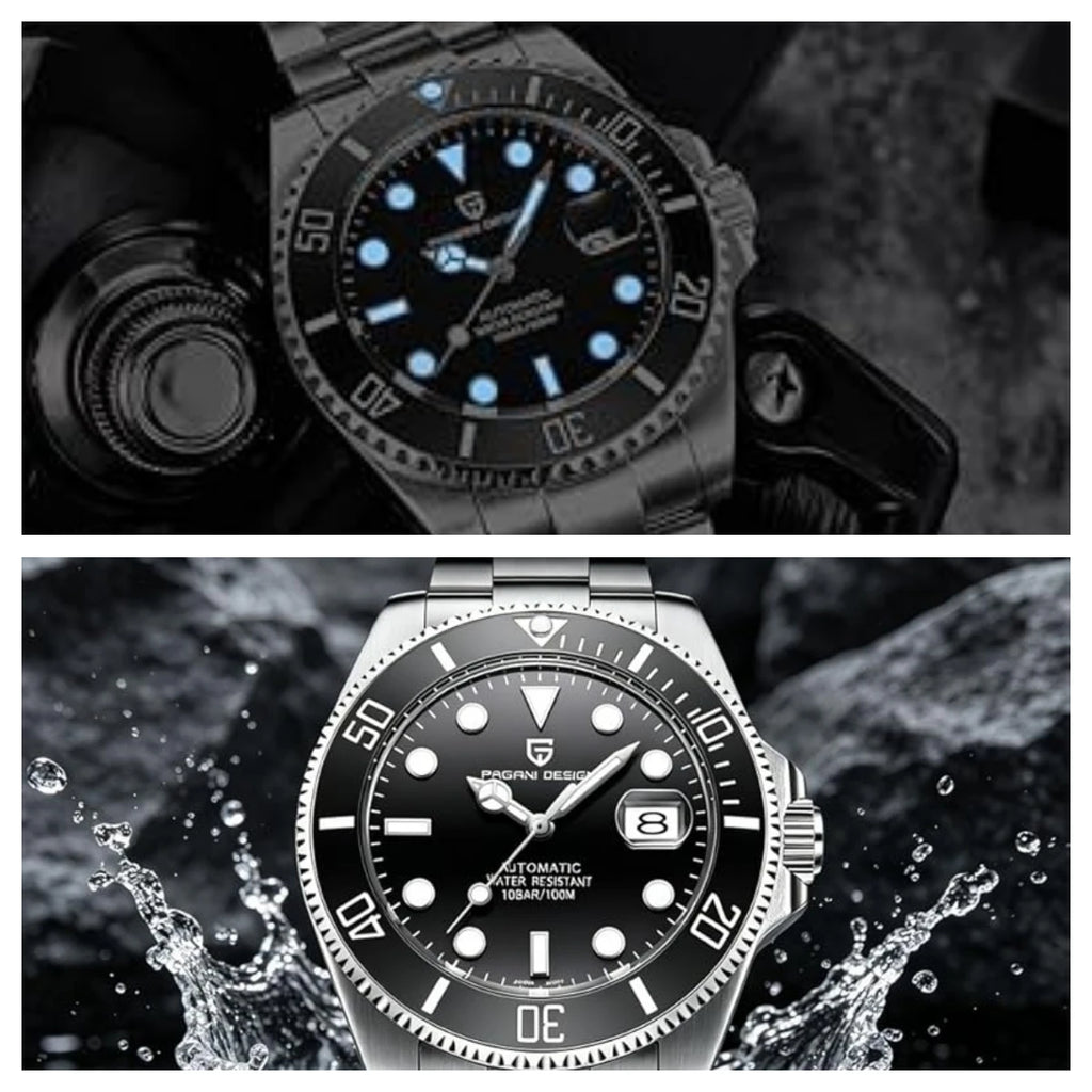 2026 New PAGANI Design PD-1639 Waterproof Japan 8215 Luxury Sapphire Crystal Glass Mechanical Men Watches Relogio Masculino