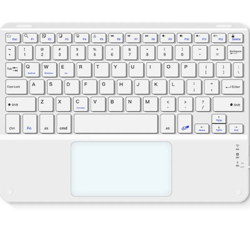 Tablet Covers & Cases Wireless 10\" Touchpad Keyboard for IOS Android for Windows System Tablet PCs Scissor Mechanical Optical