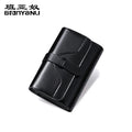 Women Short Wallet Small Fashion Luxury Genuine Leather Purse Ladies Card Bag for Women Clutch Female Purse Money Clip Wallet