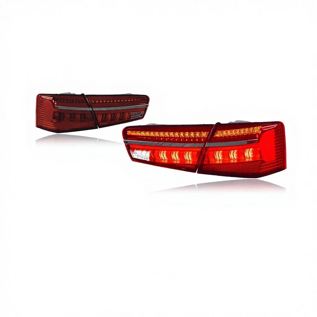 TYPY Car Tail Lights  LED Car Tail Lamps Daytime Running Lights for Audi A6 C7 2012-2015 Dynamic Turn Signals Car Accessories