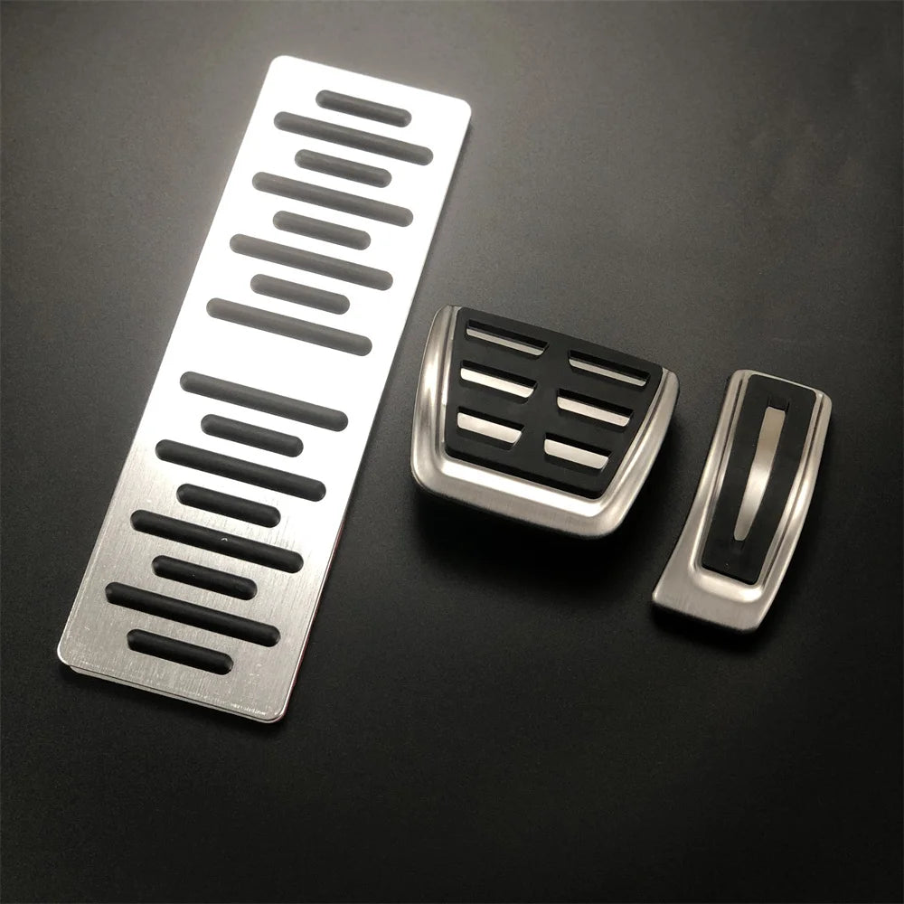 For Audi E-Tron Q4 / Porsche Macan Macan S 2019- Car Styling Accessories Foot Rest Accelerator Fuel Gas Pedal Brake Pedal Cover