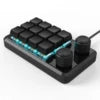 USB-C Customized Keyboard Mini Copy Paste 2 3 Keys with RGB Light Multimedia Knob Mechanical Hot Swap Programmable Macro Keypads