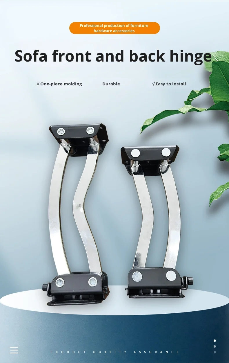 Functional Hardware for Sofa & Bed Detachable Forward & Backward Shift Hinge Mechanism with Backrest & Armrest Accessory