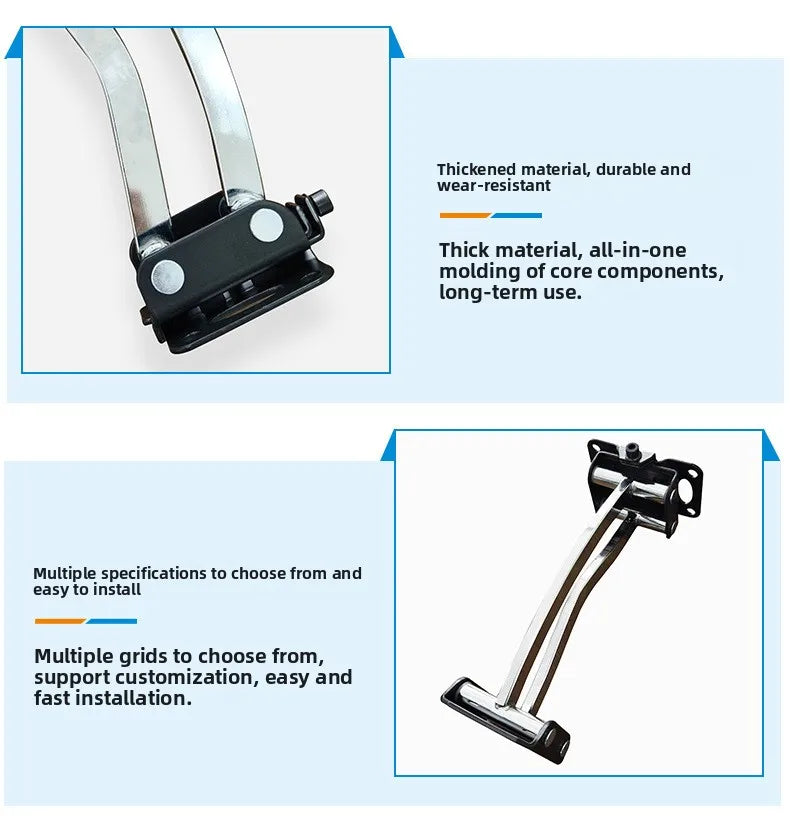 Functional Hardware for Sofa & Bed Detachable Forward & Backward Shift Hinge Mechanism with Backrest & Armrest Accessory