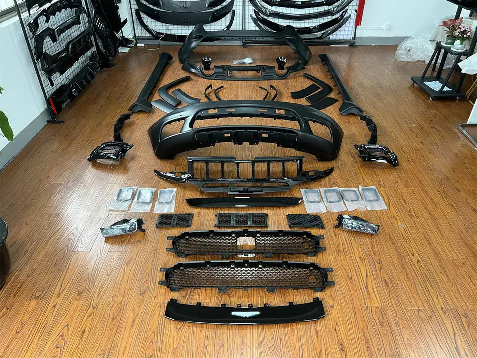 Bodykit for Jeep Grand Cherokee 2014-2021 Upgrade to 2022 SRT-8 Kit High Quality Hood Bonnet Bumper Grill Car Accessories