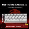 MAD68 Pro 60HE 87-Key Magnetic Axis Full Keyboard Mechanical Gaming Desktop with Hot Swap Quick Response for Entry Level Players