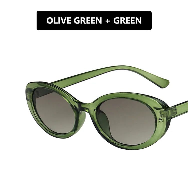 2024 Elliptical 13026 New Retro Sunglasses for Women