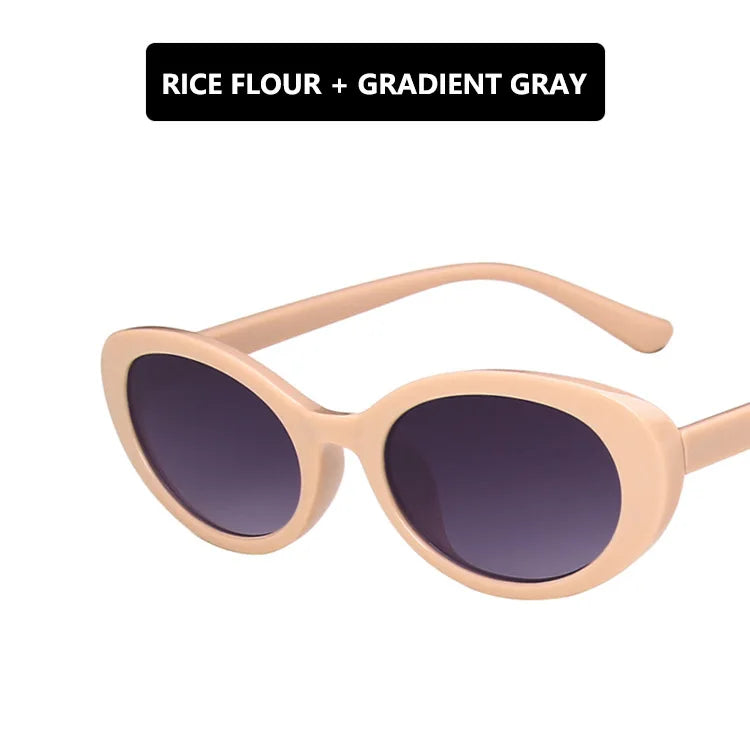 2024 Elliptical 13026 New Retro Sunglasses for Women