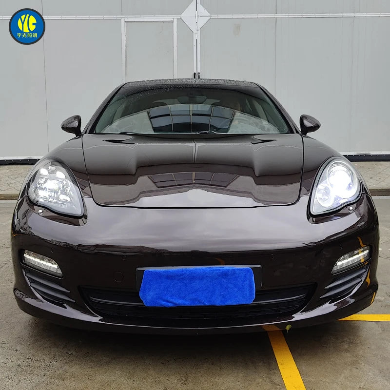 YU GUANG for Porsche Panamera 970.1 970 Headlamp Car Accessories 2010 2013 Head Lights Upgrade 2023 PDLS Matrix LED Headlights