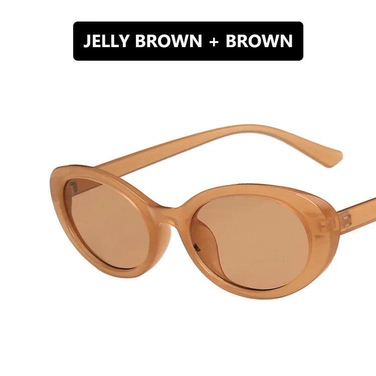 2024 Elliptical 13026 New Retro Sunglasses for Women