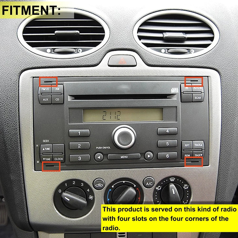 4Pcs Radio Removal Stereo Key Release Pin Head Unit O  Practical Extraction s for VW  Car Accessories