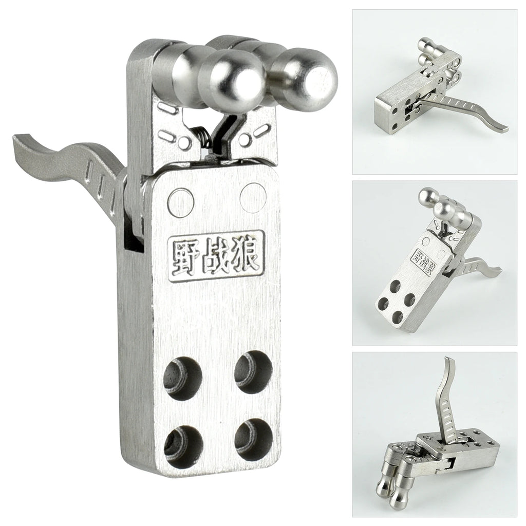 Slingshot Accessories  DIY Metal Sliding Module Strong Rubber Band Mechanical Slingshot