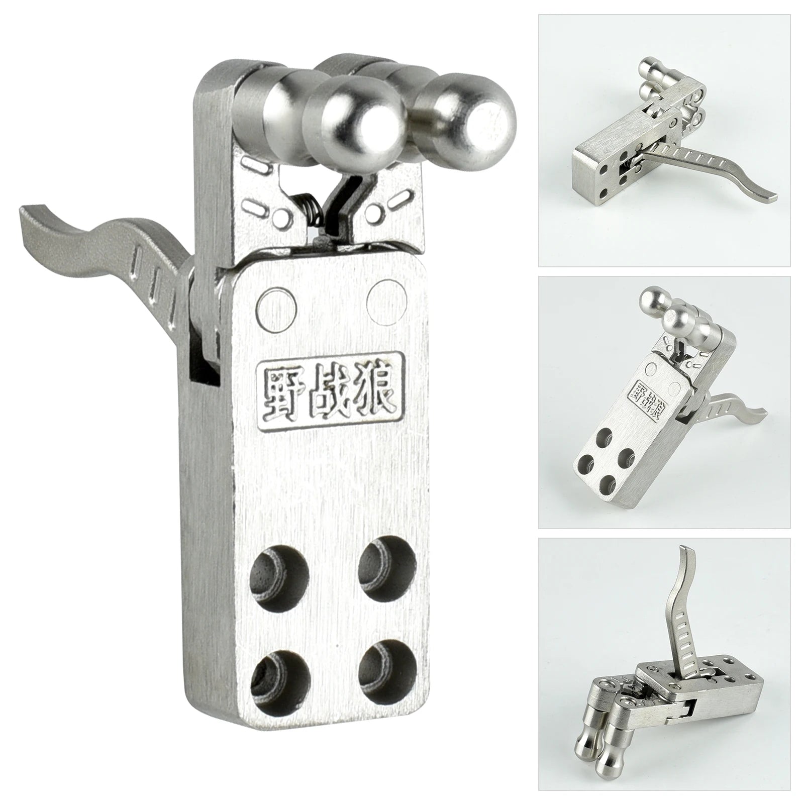 Slingshot Accessories  DIY Metal Sliding Module Strong Rubber Band Mechanical Slingshot
