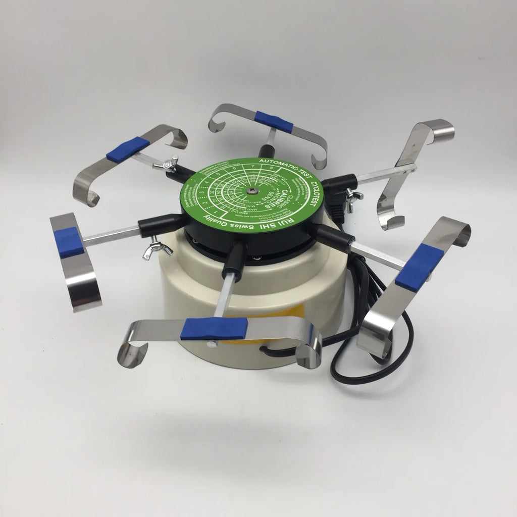 Watch Repair Tools 6 Arms Automatic Cyclotest Watch Winder for Watchmaker Testing Mechanical Watch Tester Tools