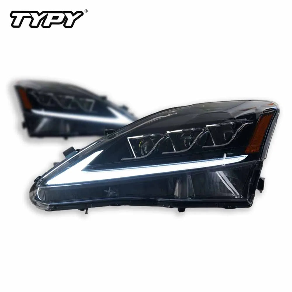 Car Accessories LED Headlights for Lexus IS250/ IS250C IS350 IS350C IS220d 2006-2012  ISF 2008-2014 Turn Signal