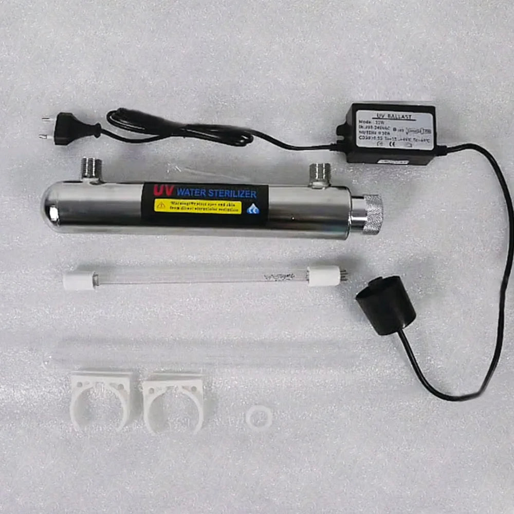 Reverse Osmosis System  Water Treatment Equipment 16W  Uv Water Sterilizer