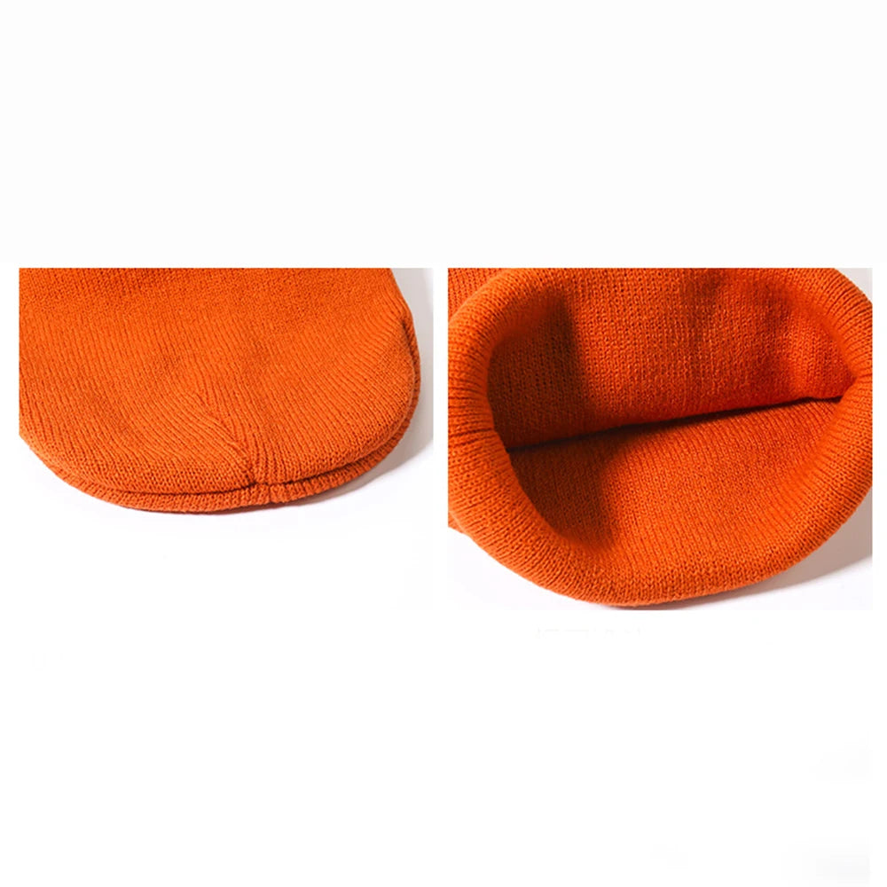 Fashion 19 Colors Knitted Neon Women Beanie Girls Autumn Casual Elastic Cap Women's Warm Winter Hats Unisex Gorros Hombres
