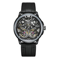 Mark Fairwhale Cross Border Exclusive Fully Skeleton Mechanical Men's Watch Alloy Case Luminous Auto Mechanical Watch