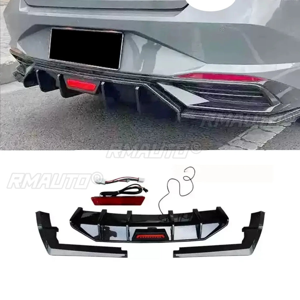 For Hyundai Elantra 7th Gen Rear Trunk Spoiler Wing Rear Roof Spoiler Roof Wing Body Kit Car Accessories