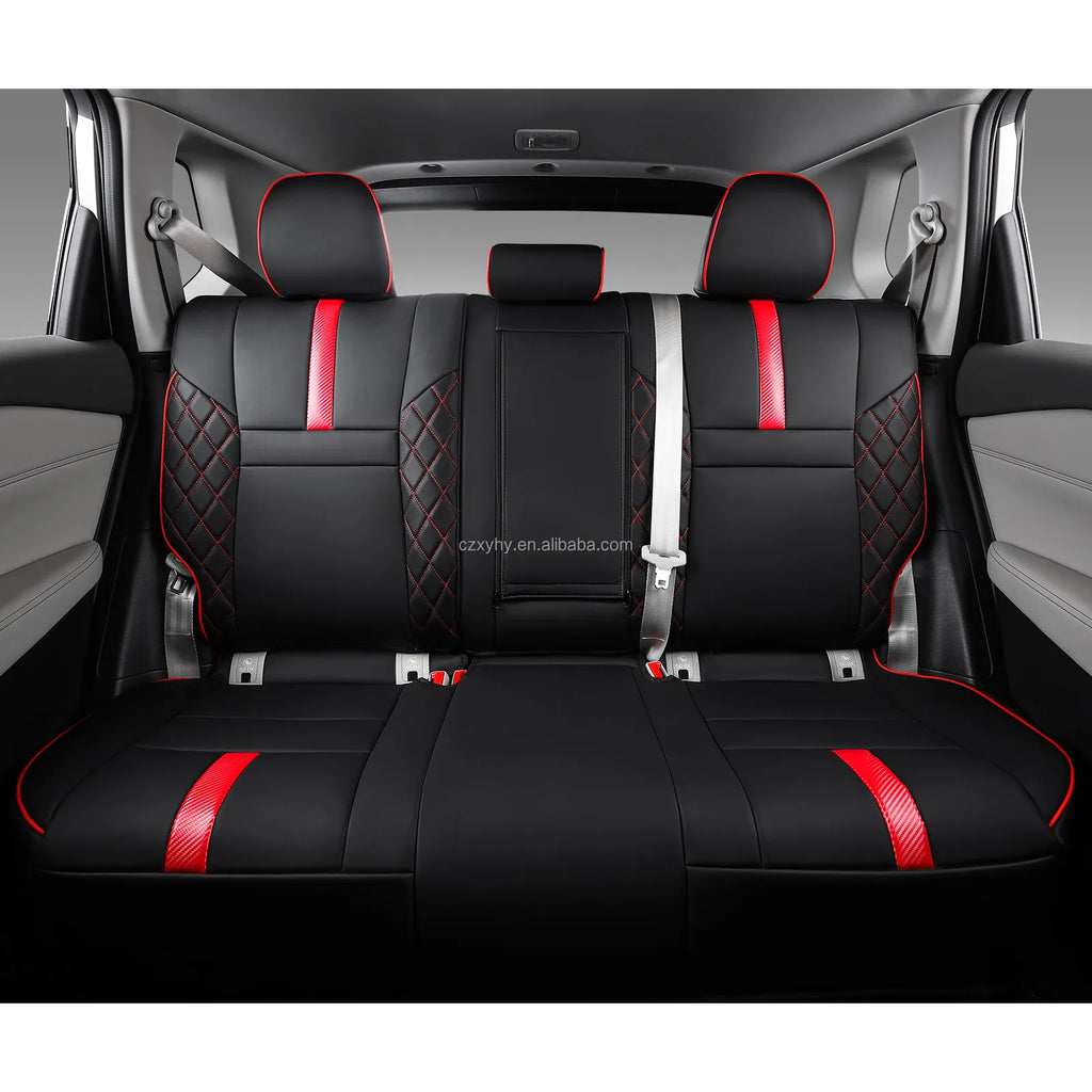 Luxury Sports Car Seat Cover Customized for 2017-2019 Nissan Rogue Leather Seat Covers All-Season Car Accessories