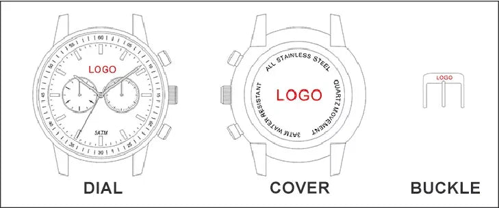 CHANCE 9-195G-11Tourbillon Automatic Watch - Luxury K9 Glass Hollowed-Out Dial Mechanical Men's Watch Wholesale & Customization