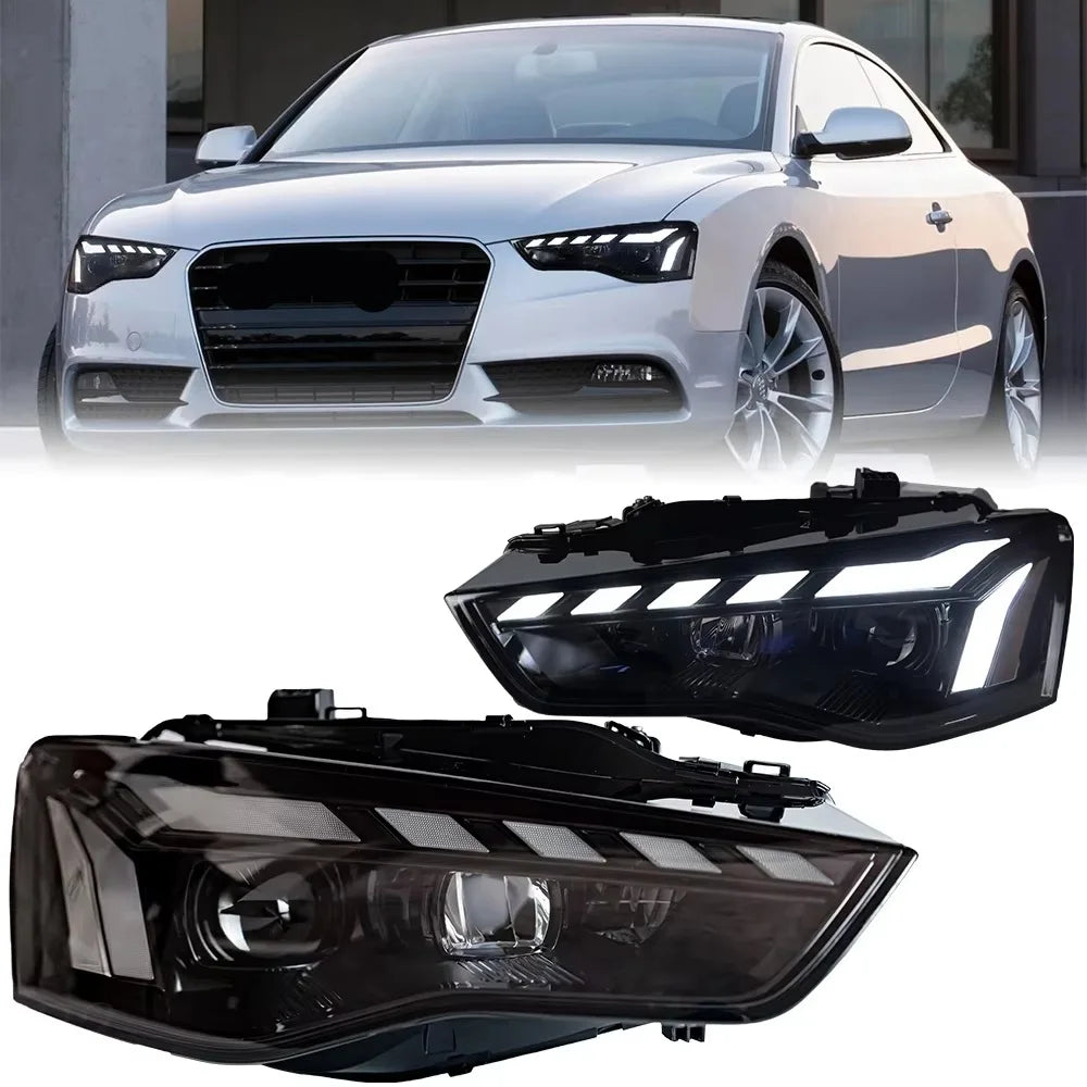 Car A5 S5 B8 B8.5 Headlights LED HeadLamp Front Lights for Audi A5 S5 B8 B8.5 2008-2016 Car Accessories