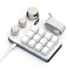 USB-C Customized Keyboard Mini Copy Paste 2 3 Keys with RGB Light Multimedia Knob Mechanical Hot Swap Programmable Macro Keypads