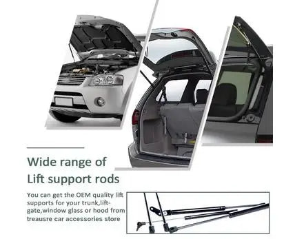 POKESS Car Accessories Rear Trunk Tailgate Boot Gas Spring Shock Lift Strut Support Bar Rod For Ford ECOSPORT 2013- 2020