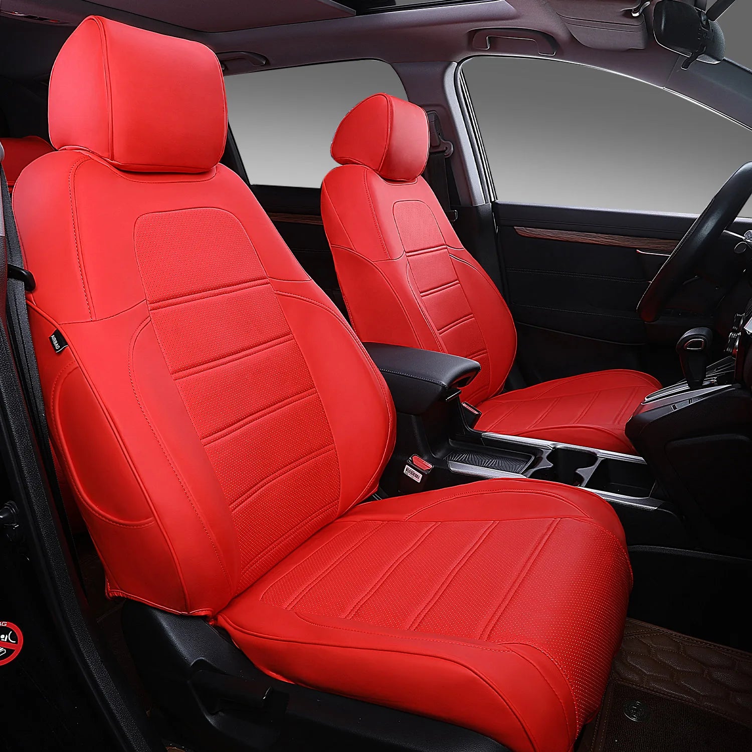 Luxury Car Seat Cover Customized for 2017-2021 Honda CRV Car Leather Seat Covers Car Accessories Front Rear Seat Cover
